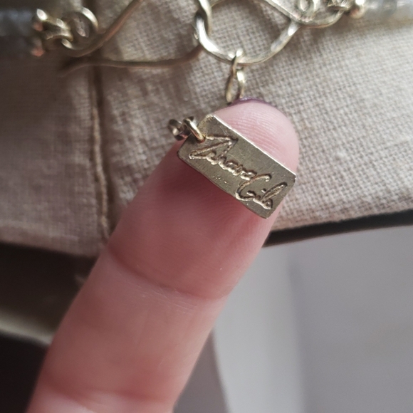 Labordrite and semi precious stone necklace - Picture 7 of 9